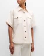 Image 1 of 5: FRAME Patch Pocket Utility Shirt