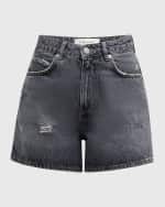 Image 1 of 6: FRAME The Easy Denim Shorts
