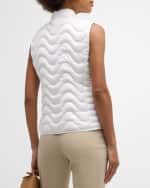 Image 4 of 6: Bogner Kleo Lightweight Packable Water-Repellent Quilted Vest