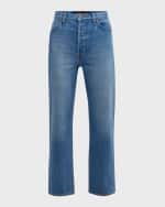 Image 1 of 6: Veronica Beard Daniela Straight-Leg Jeans