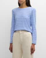 Image 3 of 6: Veronica Beard Mason Baseball Tee