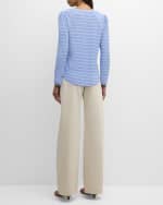 Image 4 of 6: Veronica Beard Mason Baseball Tee