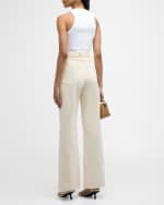 Image 4 of 6: Veronica Beard Jordyn Cropped Tank Top