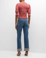 Image 4 of 6: Veronica Beard Langston Smocked Top