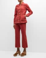 Image 2 of 6: Veronica Beard Anzu Denim Utility Jacket