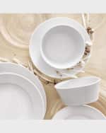 Image 2 of 3: PILLIVUYT Eventail Set Of 4 Pinstripe Bowls - 6"