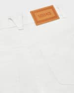 Image 3 of 3: Versace Girl'd Gabardine Wide Leg Trousers, Size 8-14