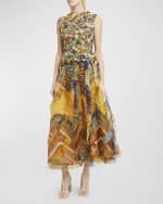 Image 7 of 7: Ulla Johnson Matilda Kaleidoscope Crochet Sleeveless Top