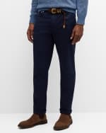 Image 3 of 6: Brunello Cucinelli Men's Garment-Dyed 5-Pocket Pants