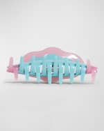 Image 2 of 3: Lele Sadoughi Cloud Two-Tone Claw Clip