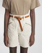 Image 2 of 2: Isabel Marant Kirka Leather Pull-Through Belt