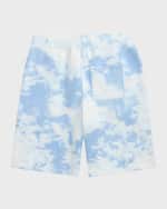 Image 4 of 4: Ralph Lauren Childrenswear Boy's Tie-Dye Printed Shorts, Size 2-7