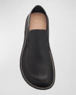Image 5 of 5: Loewe x Paula's Ibiza Men's Faro Leather Loafers