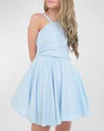 Image 3 of 3: Zoe Girl's Aneesa Iridescent Dress, Size 7-16