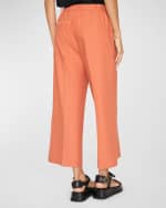 Image 2 of 3: Brochu Walker Lena High-Rise Cropped Wide-Leg Pants