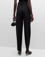 Image 4 of 6: Vanessa Bruno David Pleated High-Rise Pants