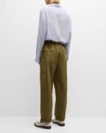 Image 3 of 6: Vanessa Bruno Cailo Straight-Leg Cargo Pants