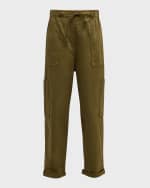Image 1 of 6: Vanessa Bruno Cailo Straight-Leg Cargo Pants