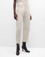 Image 2 of 6: Vanessa Bruno Caleb Cropped Boyfriend Jeans