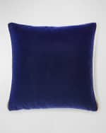Image 2 of 2: Designers Guild Varese Indigo and Smoke Pillow