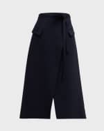 Image 1 of 6: 3.1 Phillip Lim Tie-Waist Faux-Wrap Midi Skirt