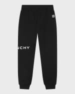 Image 2 of 3: Givenchy Girl's Logo-Print Sweatpants, Size 4-5