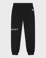 Image 2 of 2: Givenchy Girl's Logo-Print Sweatpants, Size 6-12
