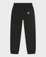 Image 2 of 2: Givenchy Boy's Logo-Print Sweatpants, Size 6-12