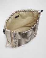 Image 4 of 5: Loewe x Paula’s Ibiza Drawstring Pouch in Cotton