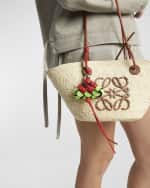 Image 2 of 3: Loewe x Paula’s Ibiza Watermelon Woven Charm in Leather