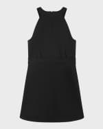 Image 2 of 3: Versace Girl's Cady Halter Dress, Size 8-14