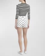 Image 3 of 6: Dolce&Gabbana Polka-Dot Tailored Shorts