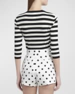 Image 5 of 6: Dolce&Gabbana Fitted Stripe Top