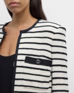 Image 6 of 7: Veronica Beard Foster Dickey Jacket