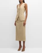 Image 2 of 7: Veronica Beard Liff Suiting Vest