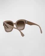 Image 2 of 5: Fendi Fendi First Gradient Acetate Cat-Eye Sunglasses