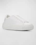 Image 4 of 6: Versace Kid's Greca Low Top Sneakers, Toddlers