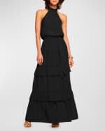 Image 1 of 3: Ramy Brook Genevieve Tiered Maxi Dress