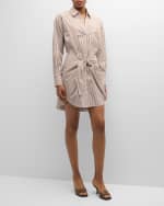Image 2 of 6: Veronica Beard Roanoke Stripe Shirtdress