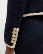 Image 6 of 7: Veronica Beard Mabel Tweed Jacket