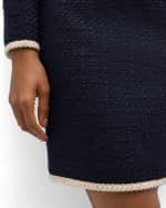 Image 6 of 6: Veronica Beard Roman Tweed Mini Skirt