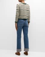 Image 3 of 6: Veronica Beard Claudine Stripe Jacket