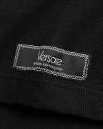 Image 3 of 6: Versace Kid's Classic Logo-Print T-Shirt, Size 4-6