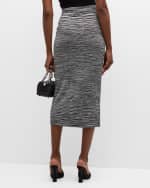Image 4 of 6: Ramy Brook Leonora Knit Midi Skirt