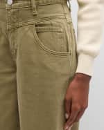 Image 5 of 5: FRAME 90s Utility Loose Pants