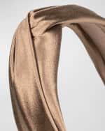 Image 3 of 3: Jennifer Behr Twist Silk Headband