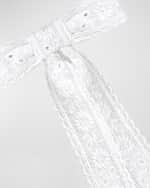 Image 3 of 3: Jennifer Behr Dolly Lace Bow Barrette