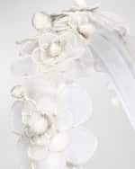 Image 3 of 3: Jennifer Behr Susanna Floral Silk Headband