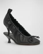 Image 5 of 6: Jacquemus Les Doubles Ballerina Pumps