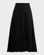 Image 1 of 6: DOROTHEE SCHUMACHER Emotional Essence High-Low Midi Skirt